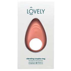 Lovely 2.0 Rechargeable Vibrating Couples Ring-Soft Pink