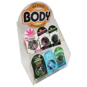 Body Action Acrylic Display-Female and Male Products