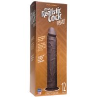 The Realistic Cock UR3 Dong-Chocolate 12"