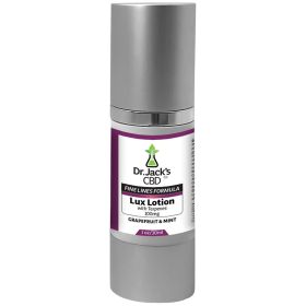 Dr. Jack's CBD Lux Lotion with Terpenes 100mg 1oz