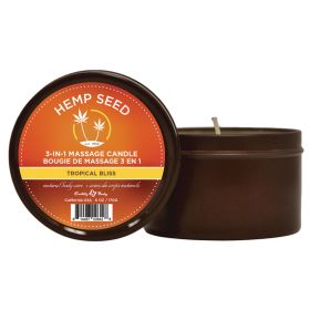 Earthly Body 3-in-1 Massage Candle Tropical Bliss