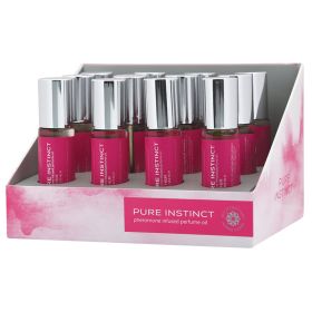 Pure Instinct Pheromone Oil Roll-On For Her Display of 12