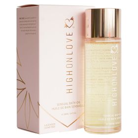HighOnLove Bath Oil-Lavender/Honey 3.4oz