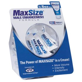 Max Size Enhancement Cream 10ml Display of 50