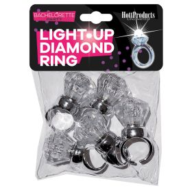 Light Up Diamond Ring (5 Pack)