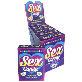 Sex Candy Foreplay Messages Display of 6