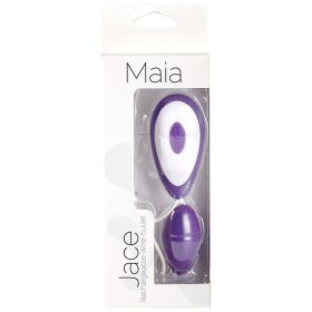 Maia Jace Rechargeable Wired Egg-Purple