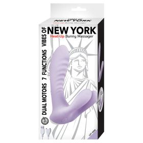 Vibes Of New York Bunny Massager-Lavender 6.5"