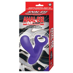 Anal-Ese Collection Remote Control Stimulator-Purple