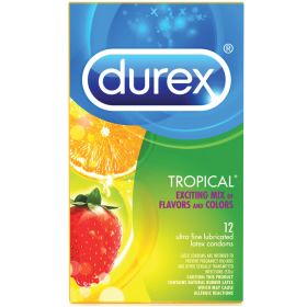 Durex Tropical Flavors - 12 Pack Pm83