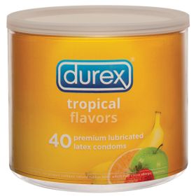 Durex Tropical Flavors - 40 Count Jar