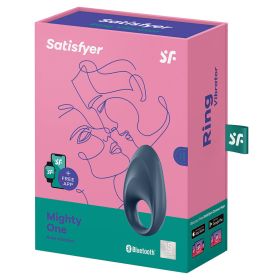 Satisfyer Mighty One Ring Vibrator-Blue