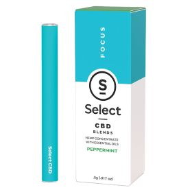 Select CBD 250mg Vape Pen-Peppermint 0.5ml