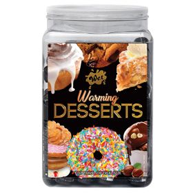 Wet Warming Desserts Assorted 1 Fl Oz Counter Bowl Display 36pc
