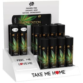 Wet Hemptation Counter Top Display with Free Testers