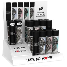 Wet Black/Elite Femme Counter Top Display with Free Testers