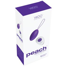 VeDO Peach Vibrating Egg-Into You Indigo
