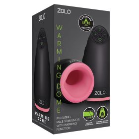 Zolo Warming Dome Pulsating Male Stimulator With Warming Function