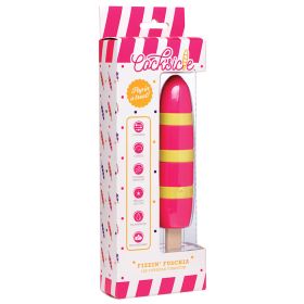 Cocksicles Fizzin' 10X Popsicle Vibrator-Fuschia