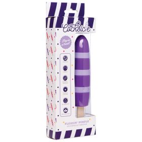 Cocksicles Pleasin' Purple 10X Popsicle Vibrator-Purple