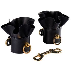 Zalo & Upko Dolll Series Leather Lacelike Handcuffs